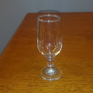 Set of 6 crystal glasses